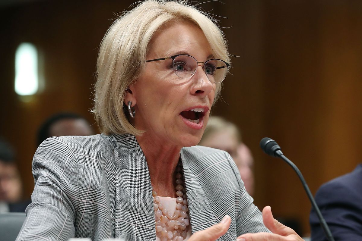Education Secretary Betsy DeVos Testifies To Senate Appropriations Committee On Department’s Budget