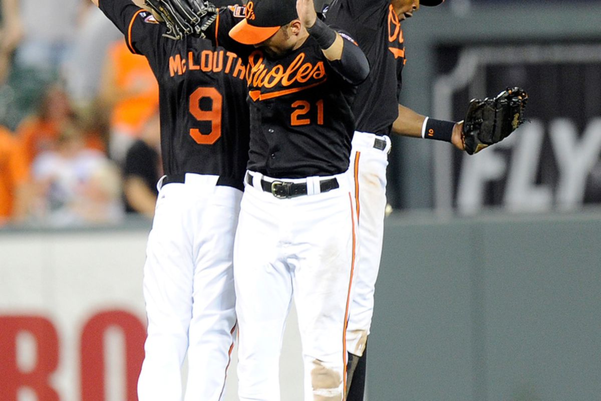 O's Win! (Photo by Greg Fiume/Getty Images)