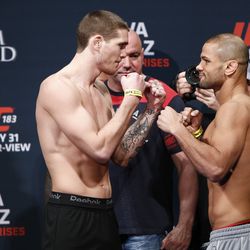 UFC 183 weigh-in photos