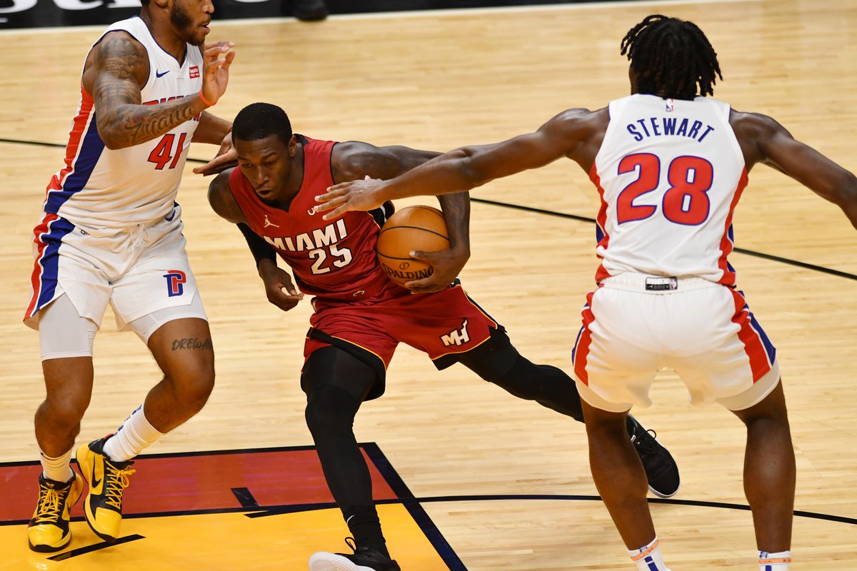 NBA: Detroit Pistons at Miami Heat