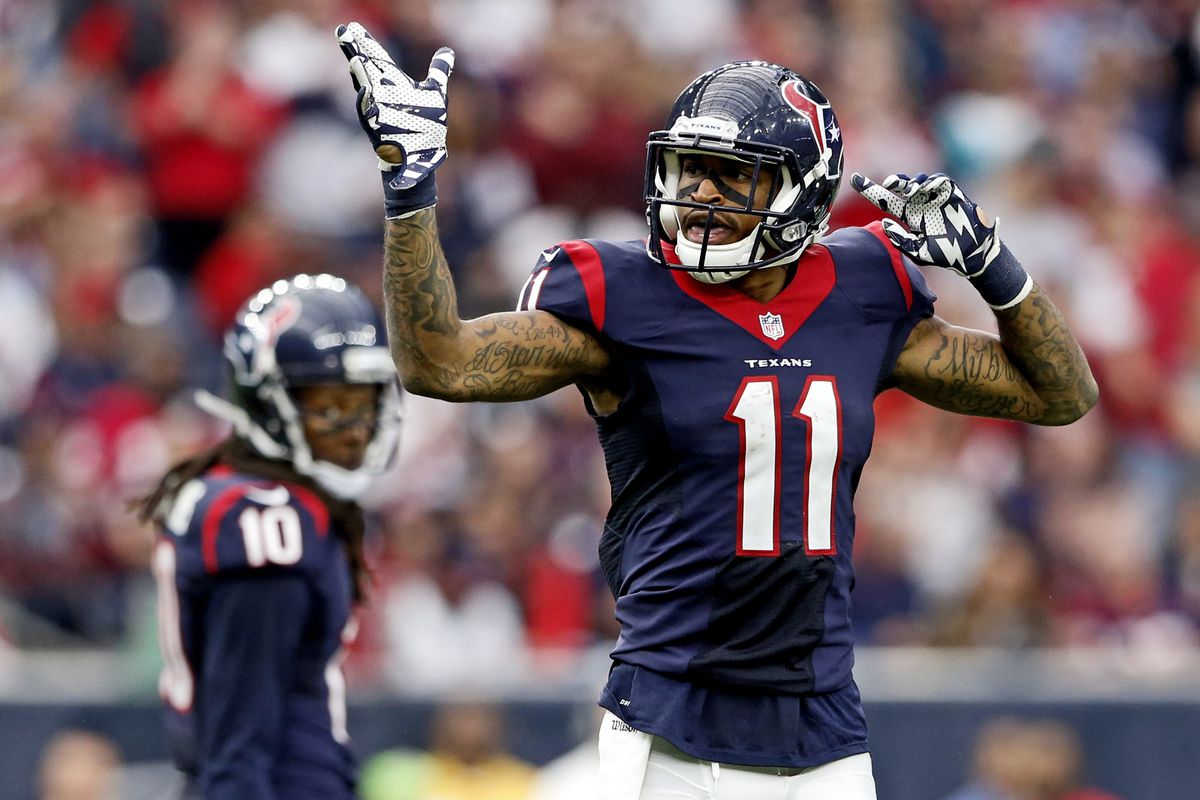 Jaelen Strong and DeAndre Hopkins in 2015