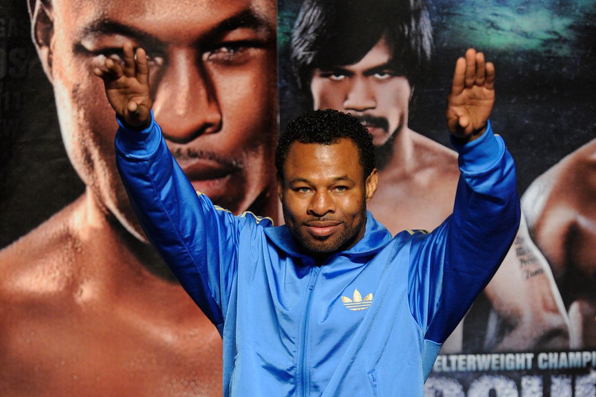 Shane Mosley isn't who he once was, but Ryan Bivins believes he's still dangerous on May 5 against Canelo Alvarez. (Photo by Ethan Miller/Getty Images)