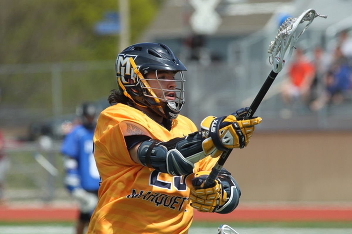 Tyler Melnyk leads Marquette in goals and assists this season.