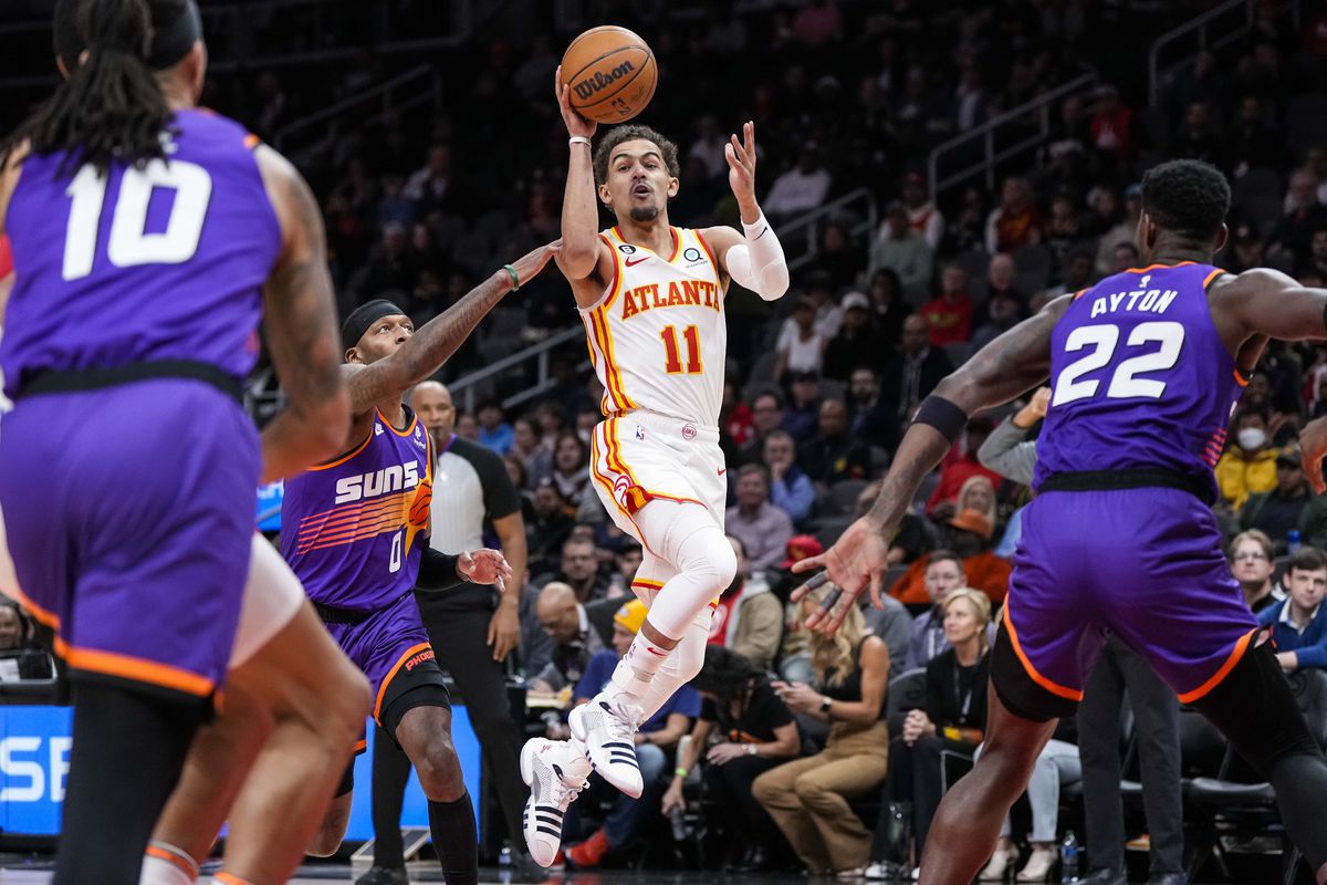 NBA: Phoenix Suns at Atlanta Hawks