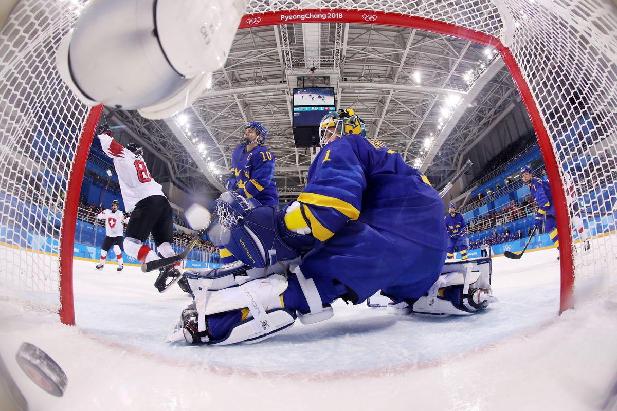 Ice Hockey - Winter Olympics Day 5 - Sweden v Switzerland