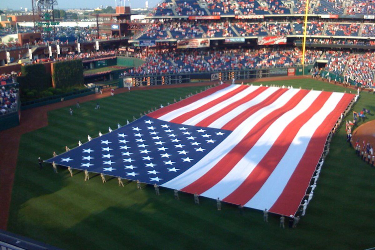 The View From Your Seat, Atlanta Braves vs. Philadelphia Phillies, 7/5/10, pre-game