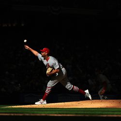 Adam Wainwright, Cardinals’ starting pitcher on Tuesday.
