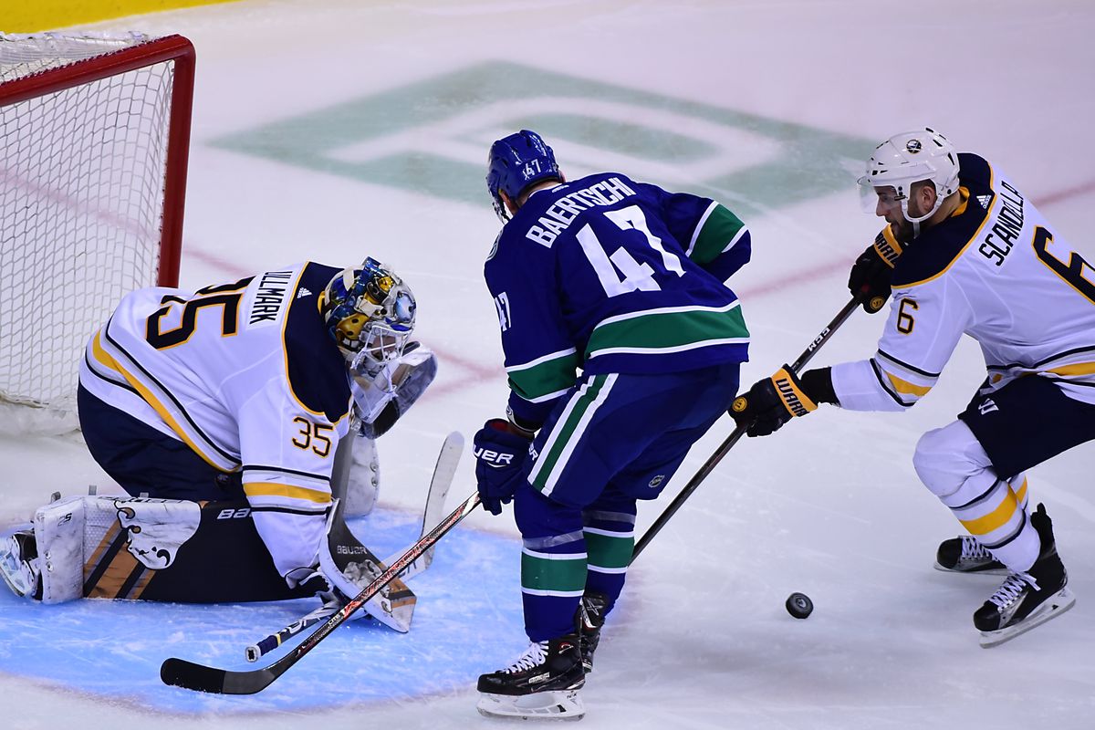 NHL: Buffalo Sabres at Vancouver Canucks