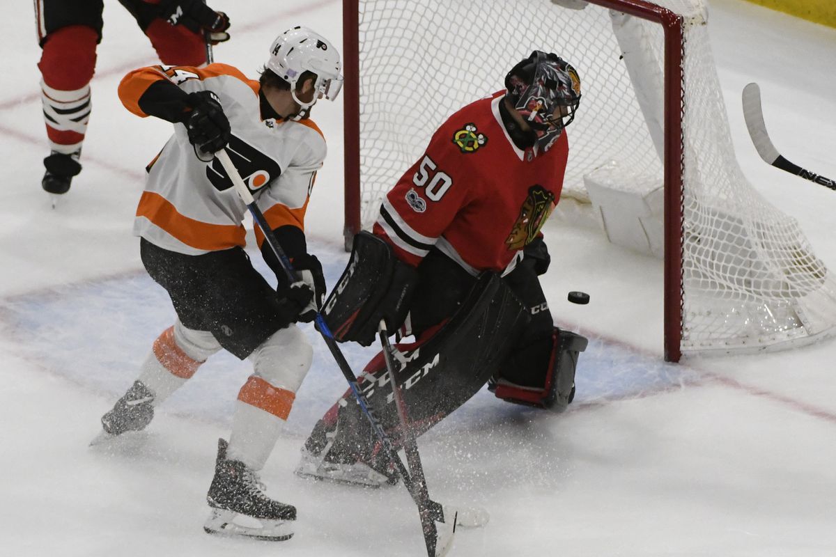NHL: Philadelphia Flyers at Chicago Blackhawks
