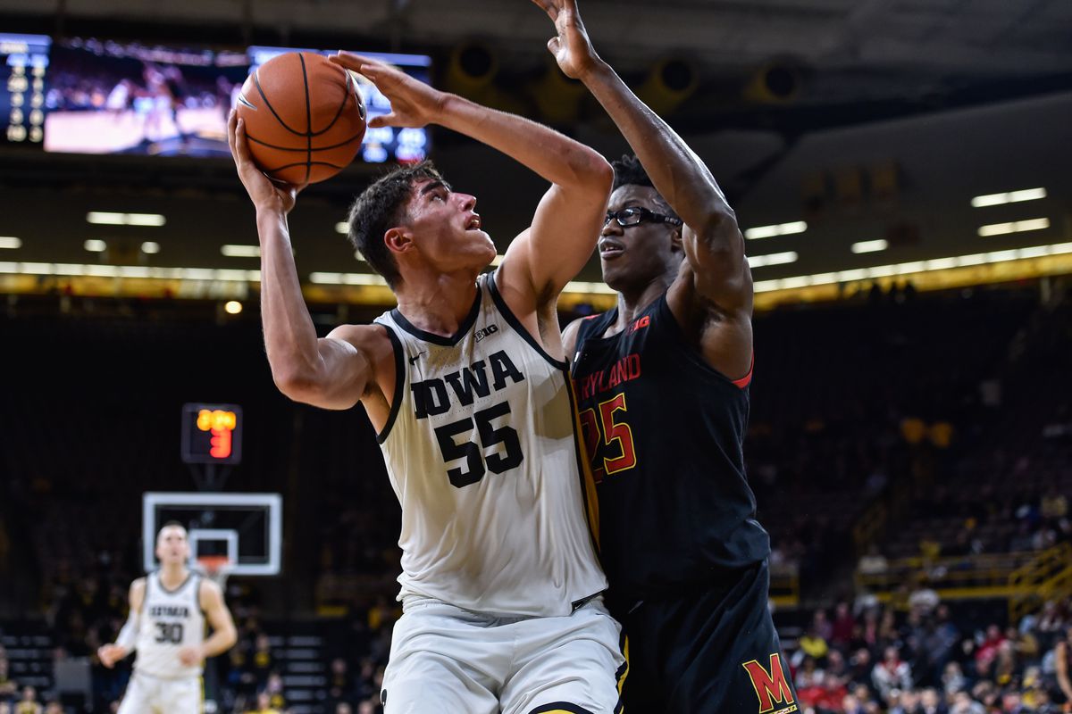 NCAA Basketball: Maryland at Iowa