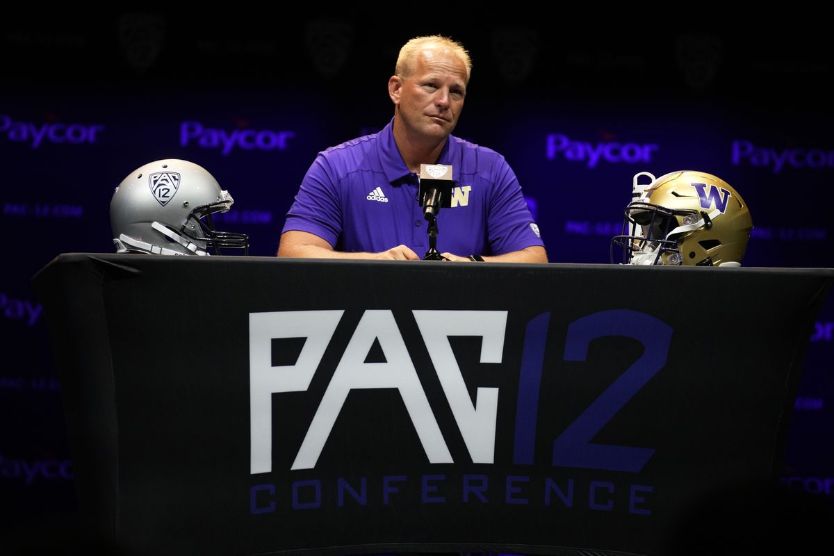The 2022 PAC-12 media day at the The Novo at L.A. LIVE in Los Angeles.