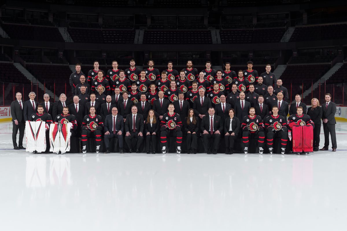 2021-22 Ottawa Senators NHL Team Photo
