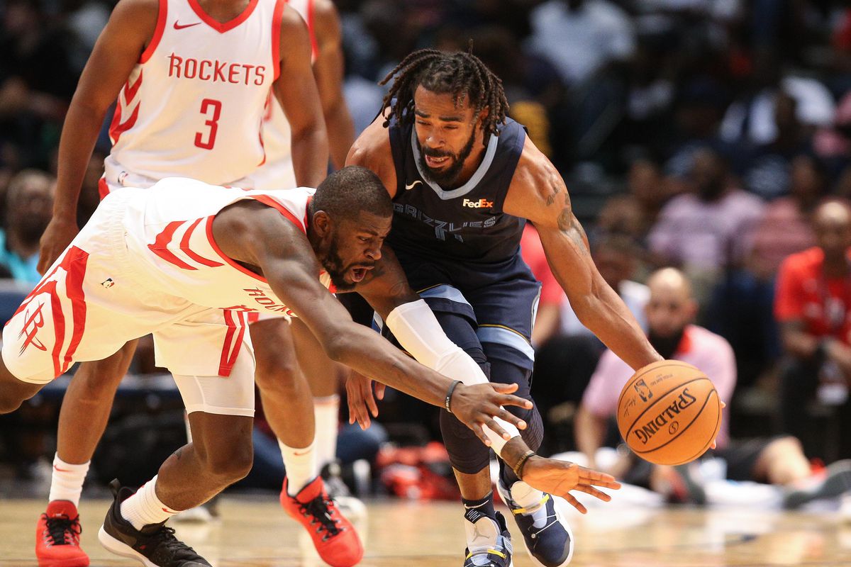NBA: Preseason-Memphis Grizzlies at Houston Rockets