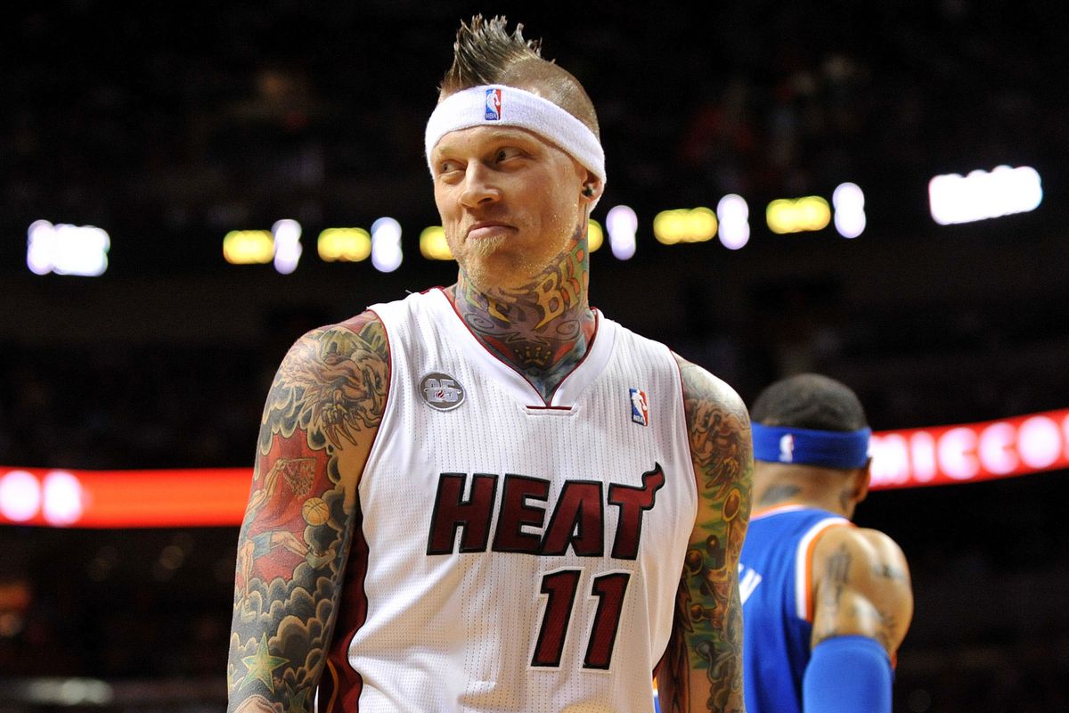 Chris Andersen has given Miami a lift on....offense