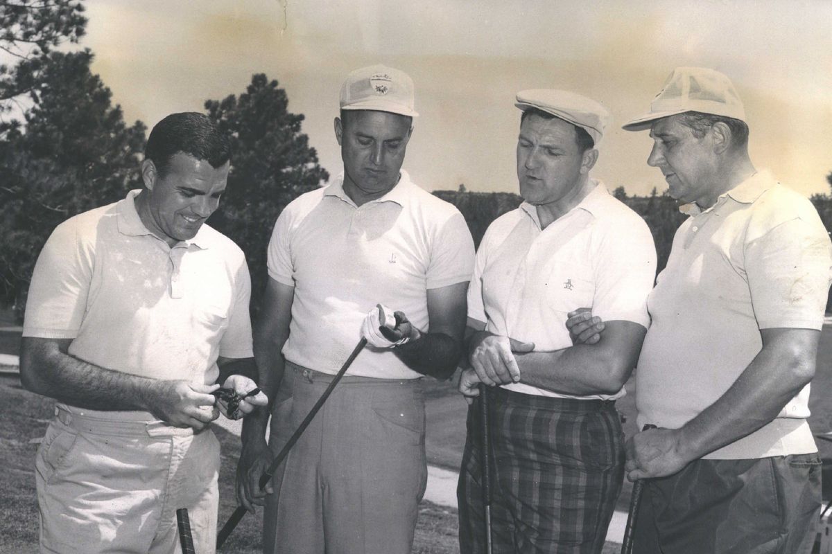 JUL 28 1964; Falcons, Irish Get Together On Links; After the business new football schedules between
