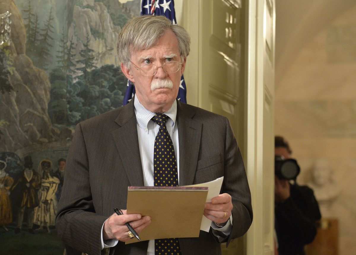 National Security Adviser John Bolton.