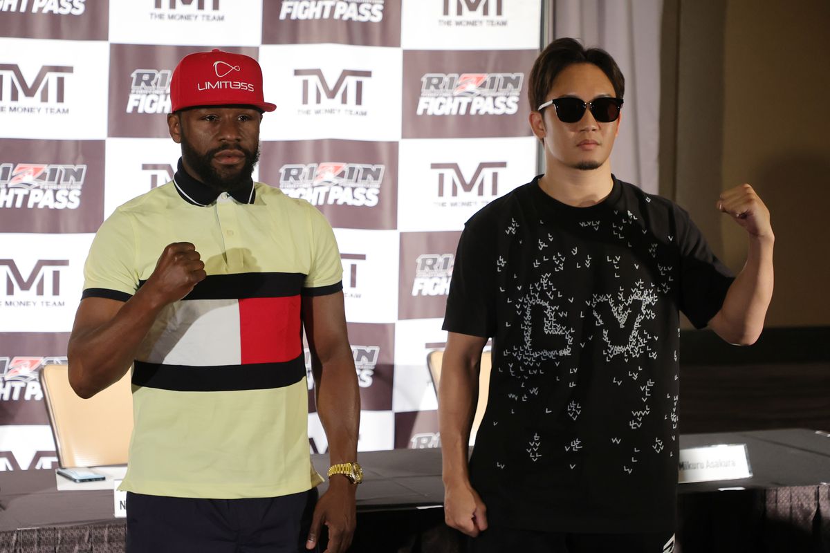 Floyd Mayweather faces Mikuru Asakura in an exhibition fight on Saturday