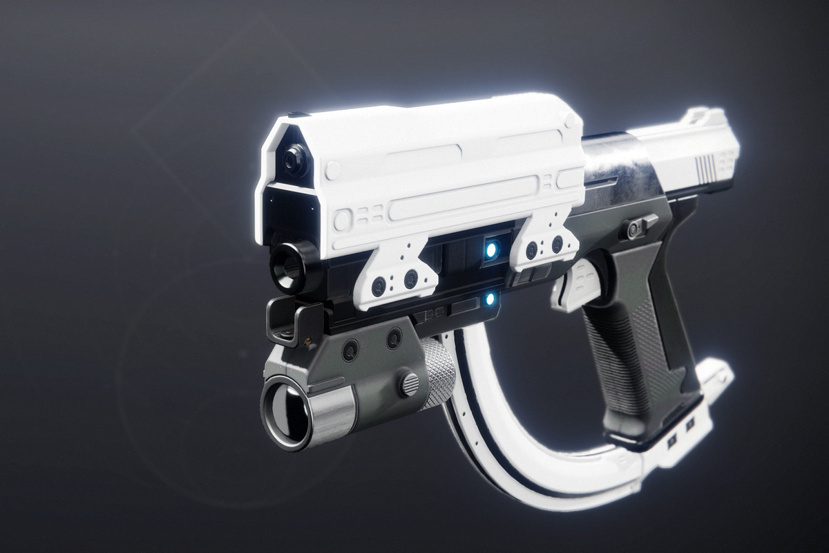 The Forerunner sidearm in Destiny 2
