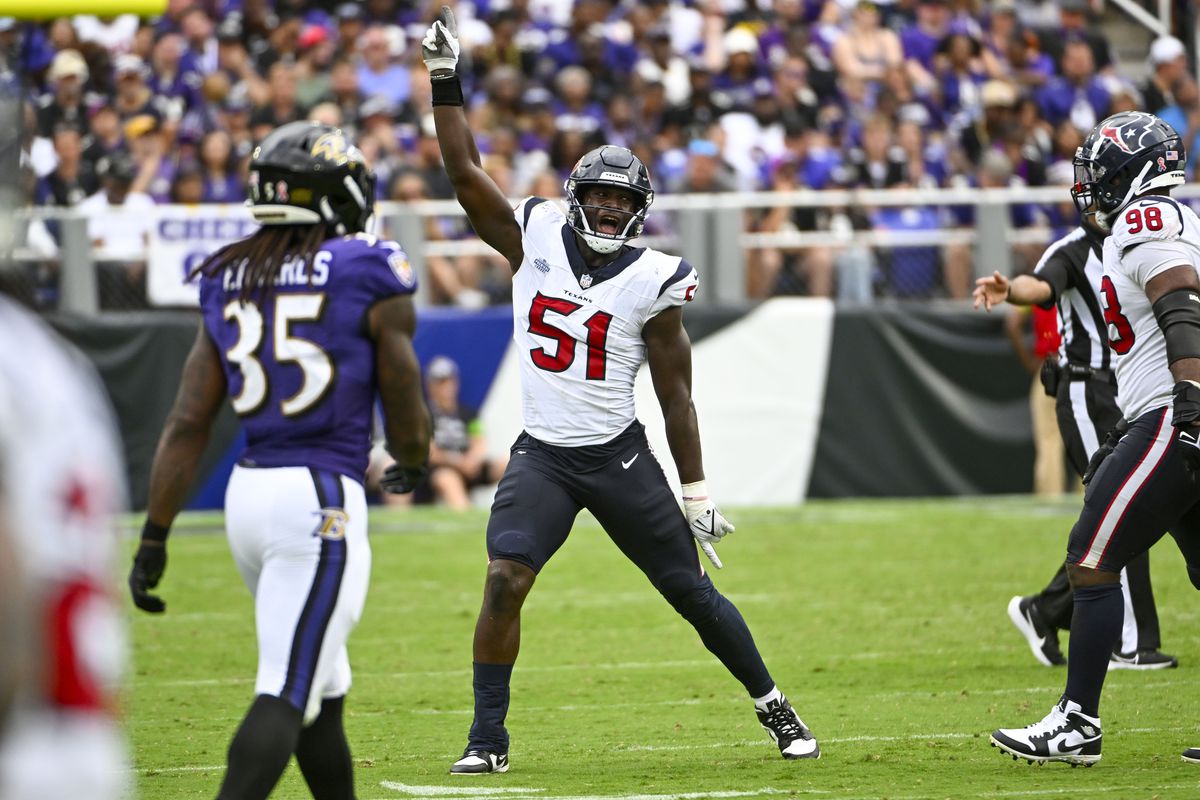 NFL: Houston Texans at Baltimore Ravens