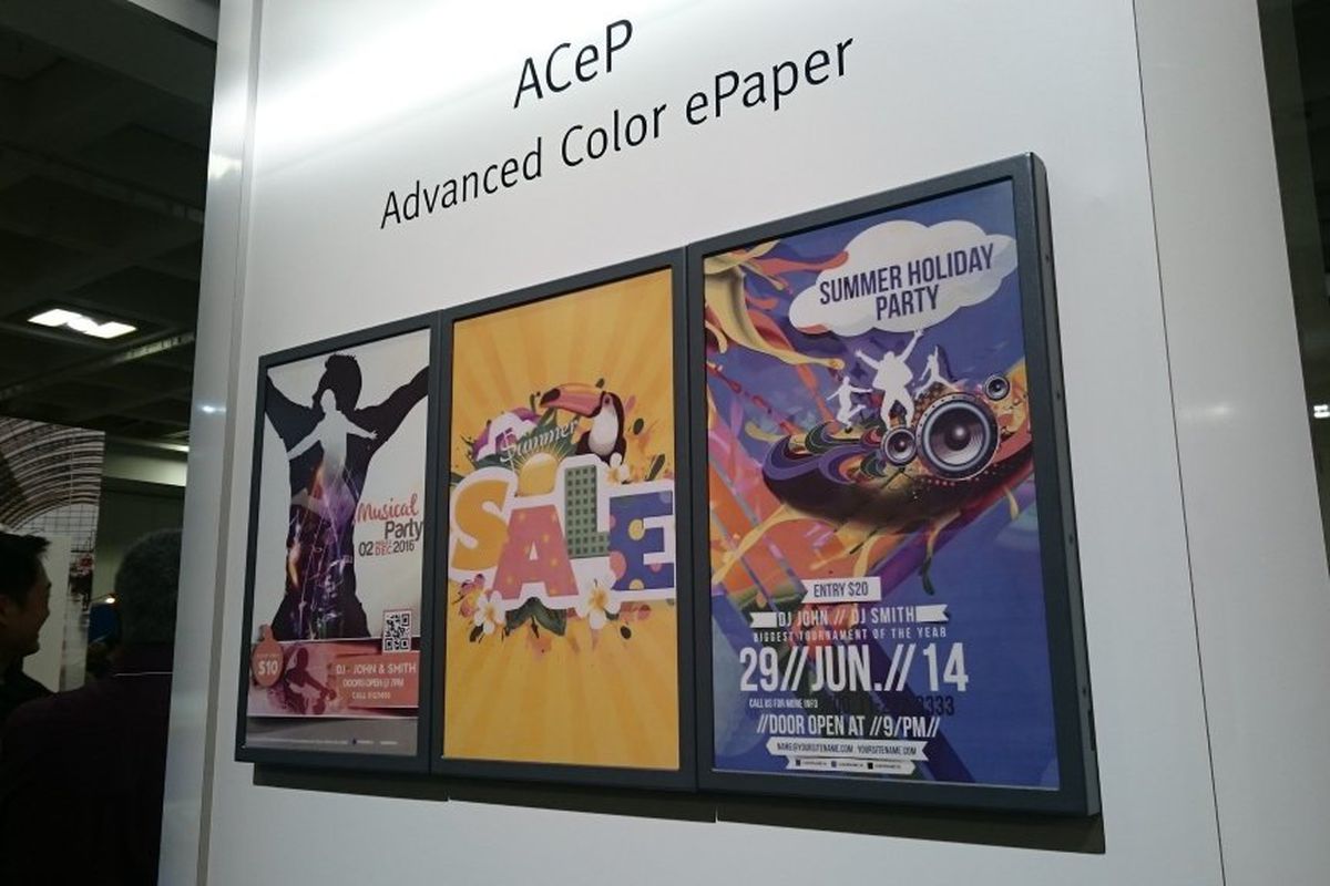 Colored E Ink is now shipping, but it still has a long way before it hits e-readers  - The Verge