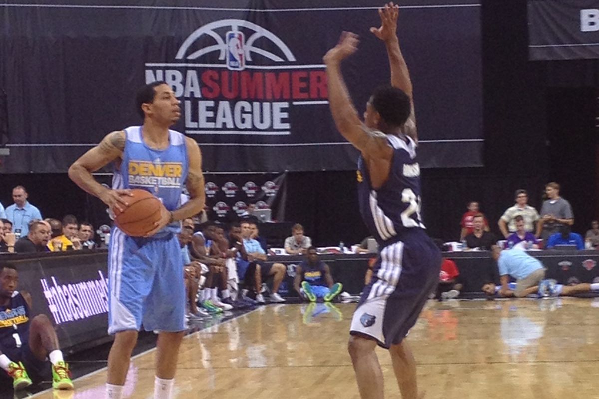 Erick Green in his final summer league game.