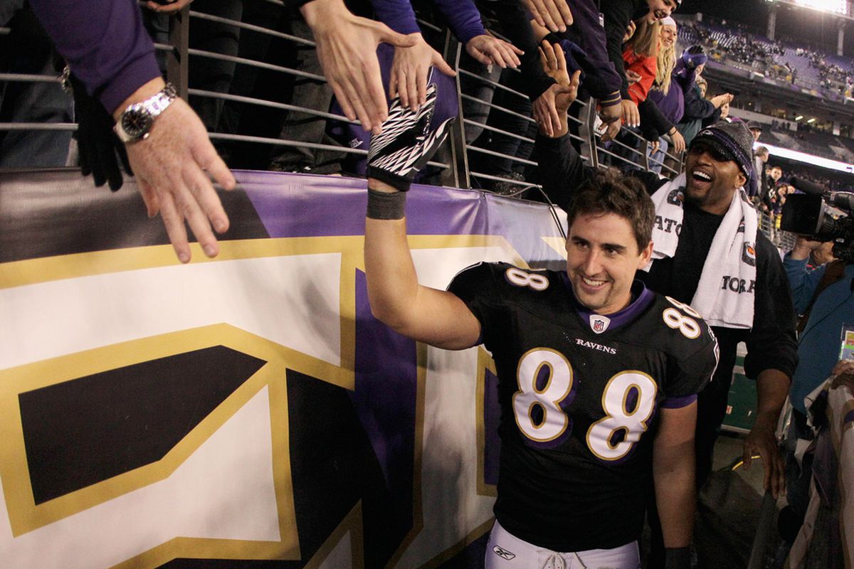 John Harbaugh officially ruled Dennis Pitta out for the season on Sunday. 