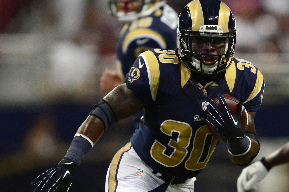 Zac Stacy starting at running back for Rams - Turf Show Times