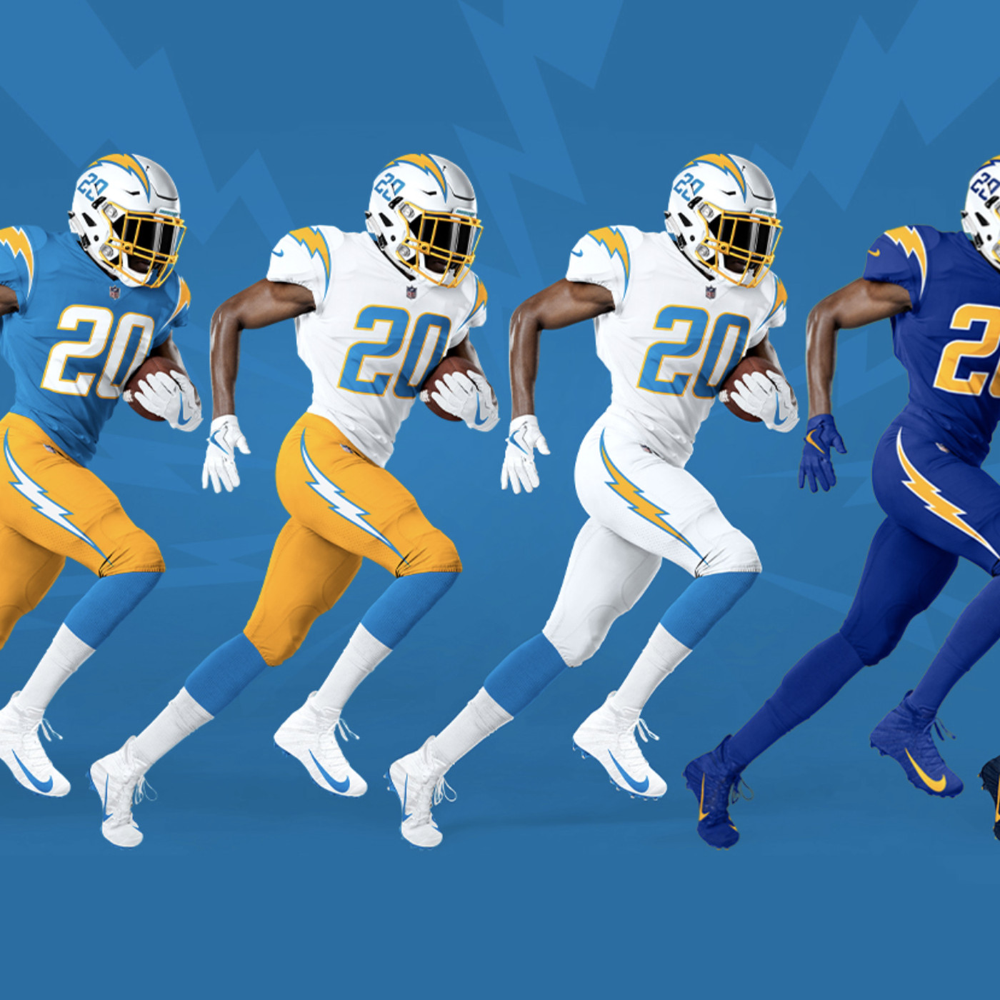 Chargers News: Home-run re-design only solidified by Rams uniform reveal -  Bolts From The Blue