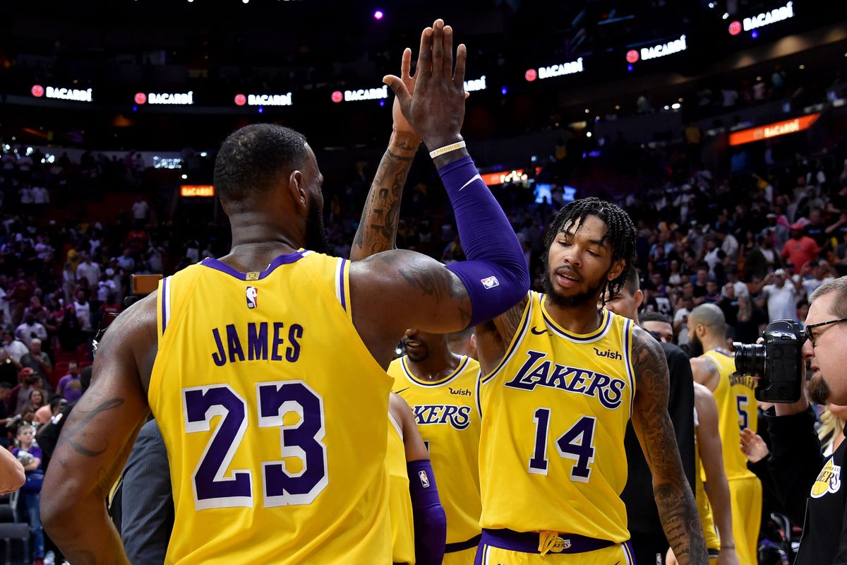 NBA: Los Angeles Lakers at Miami Heat