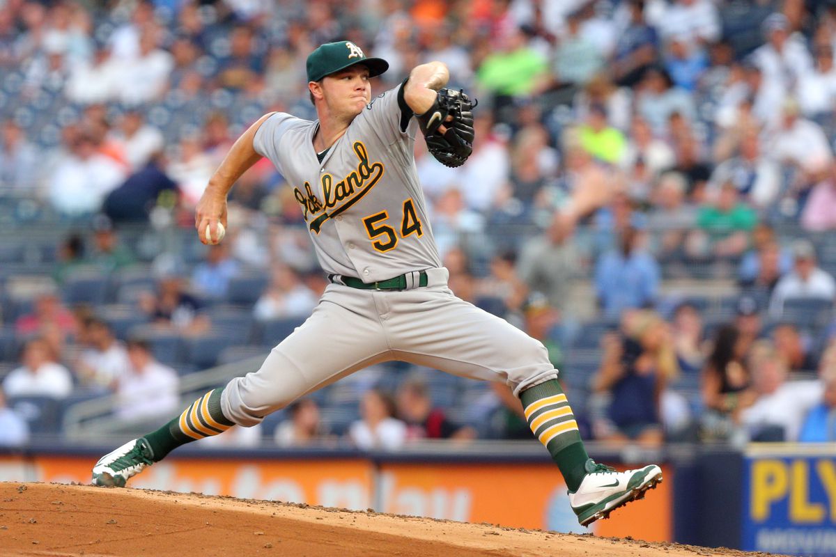Sonny Gray leads the A's pitching staff