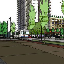 South Salt Lake leaders hope Market Station project will help spark redevelopment.