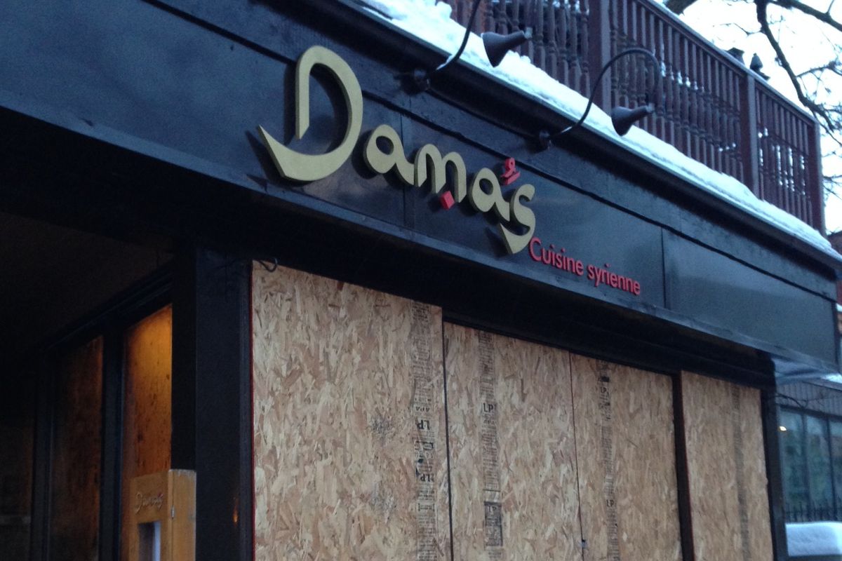 Damas after the fire