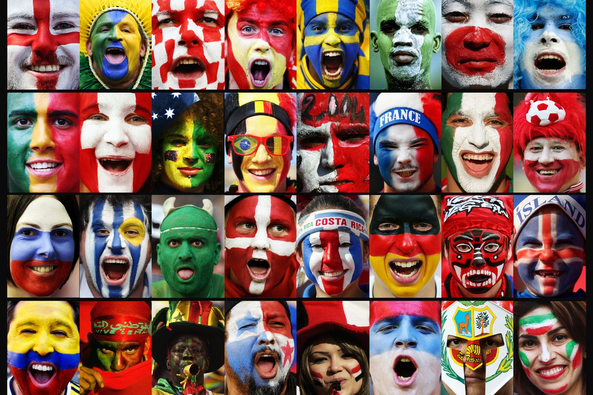 World Cup Russia 2018  - Fans Of The 32 Nations