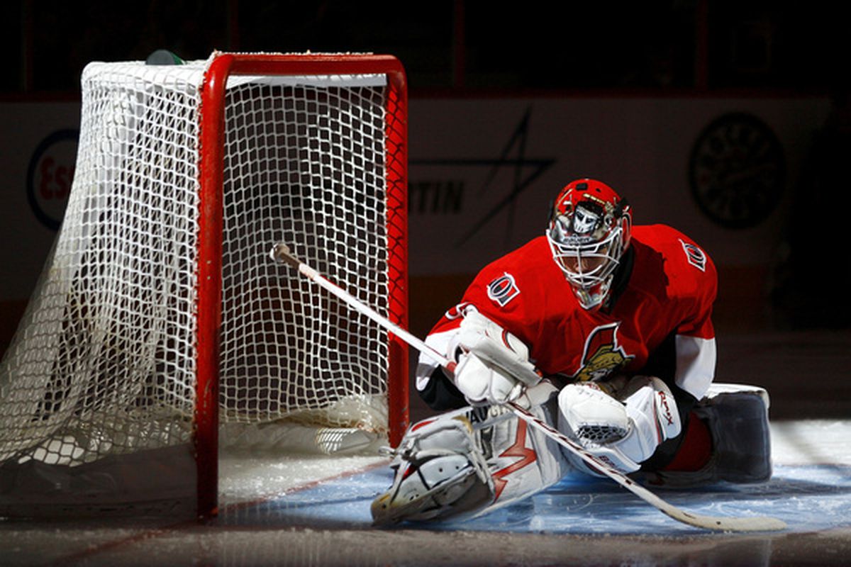 This year, like last, the Ottawa Senators are going to need some very solid play from Brian Elliott if they're going to find themselves in the playoff picture.