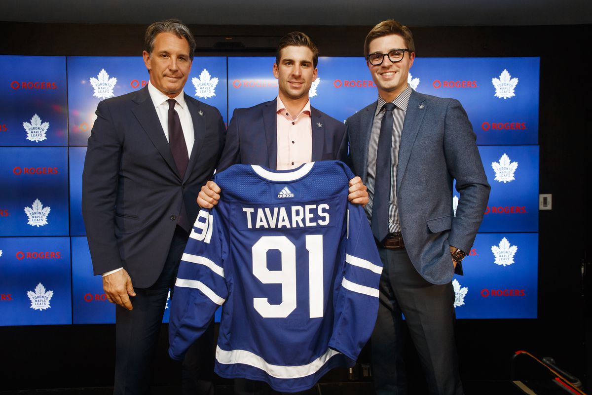 Toronto Maple Leafs Introduce John Tavares