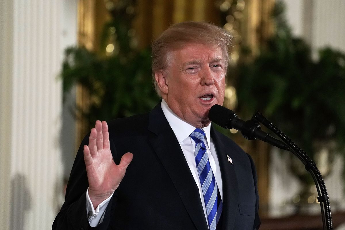 President Trump Hosts Public Safety Medal Of Valor Awards At White House