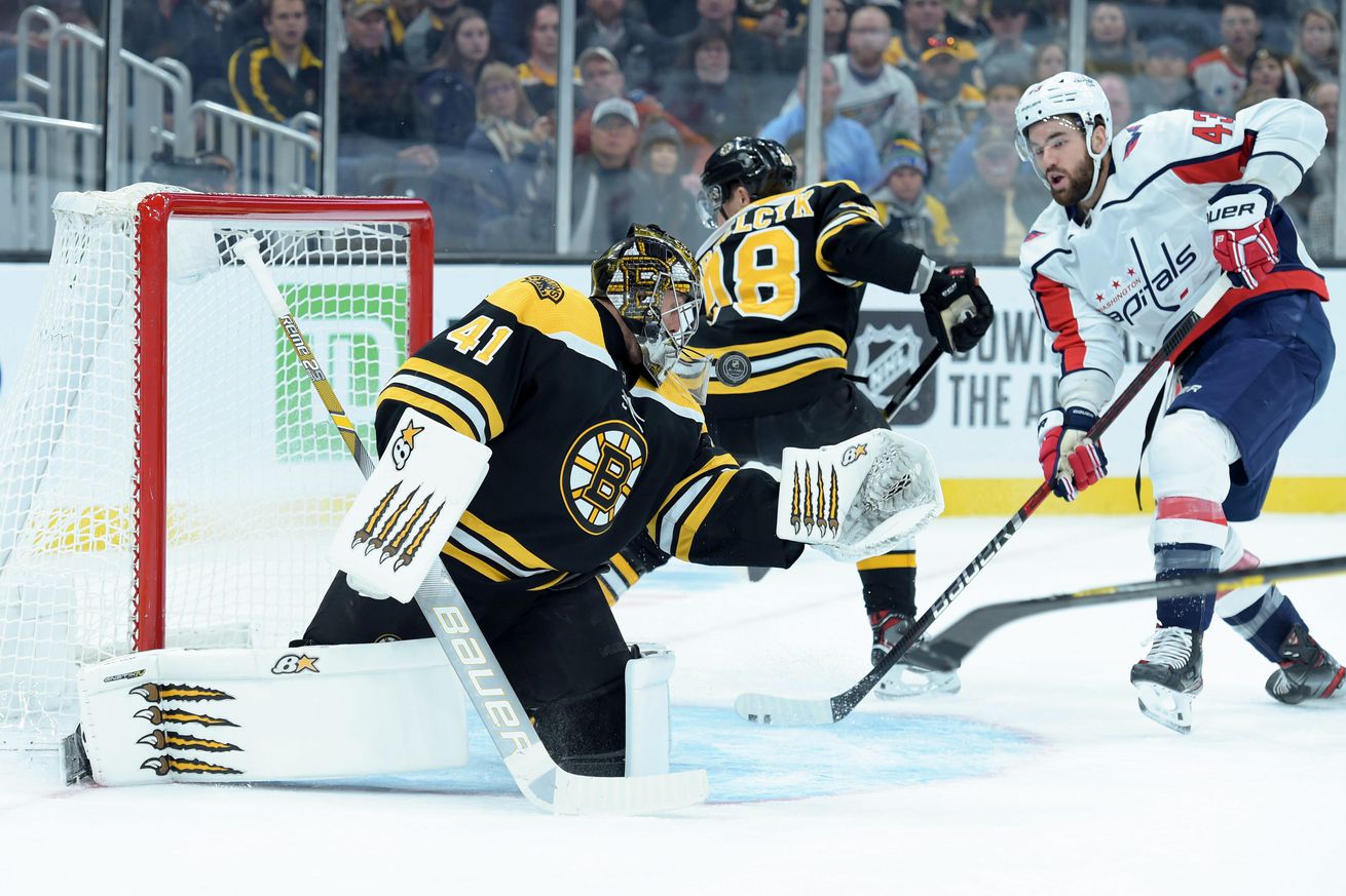 NHL: Washington Capitals at Boston Bruins