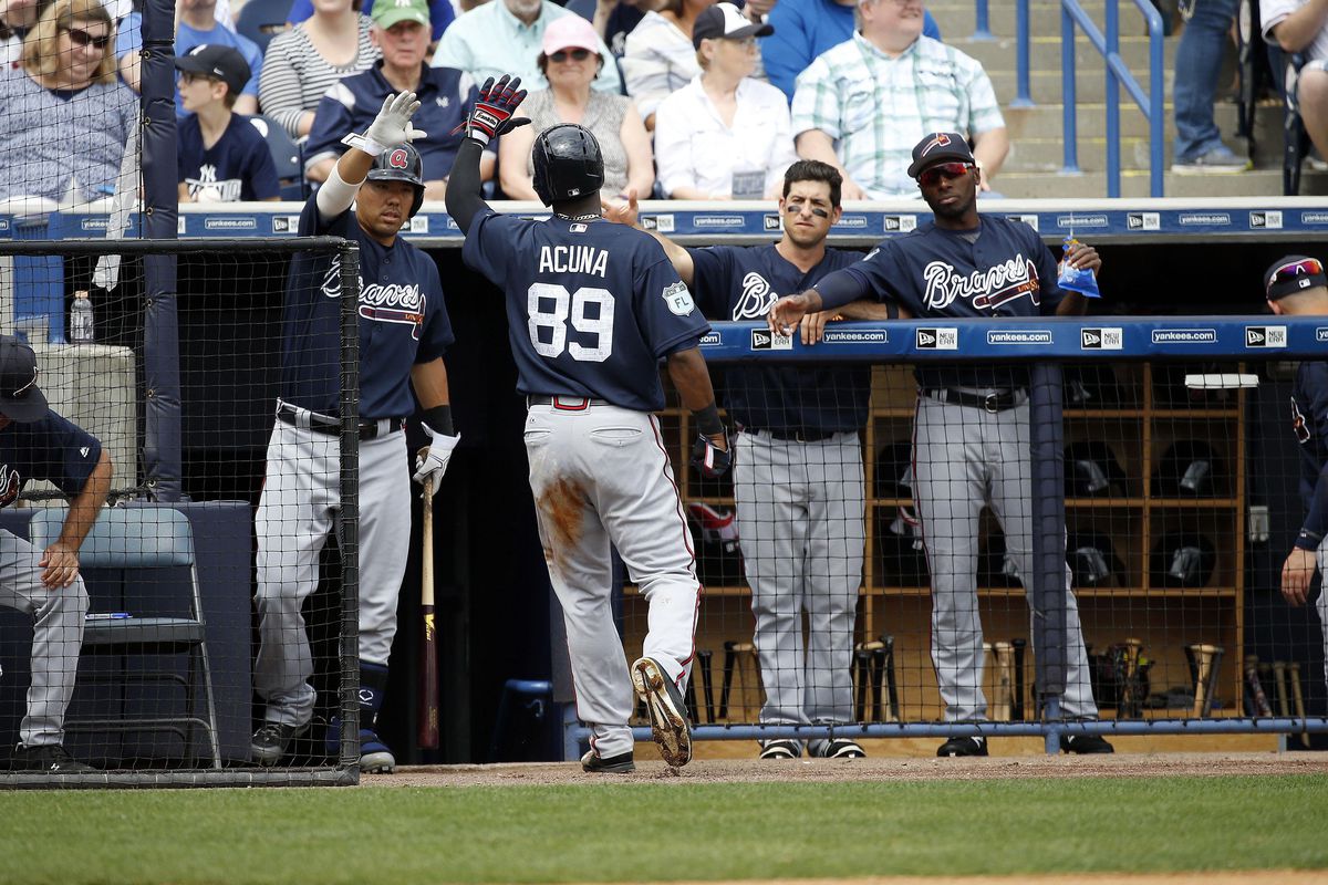 MLB: Spring Training-Atlanta Braves at New York Yankees