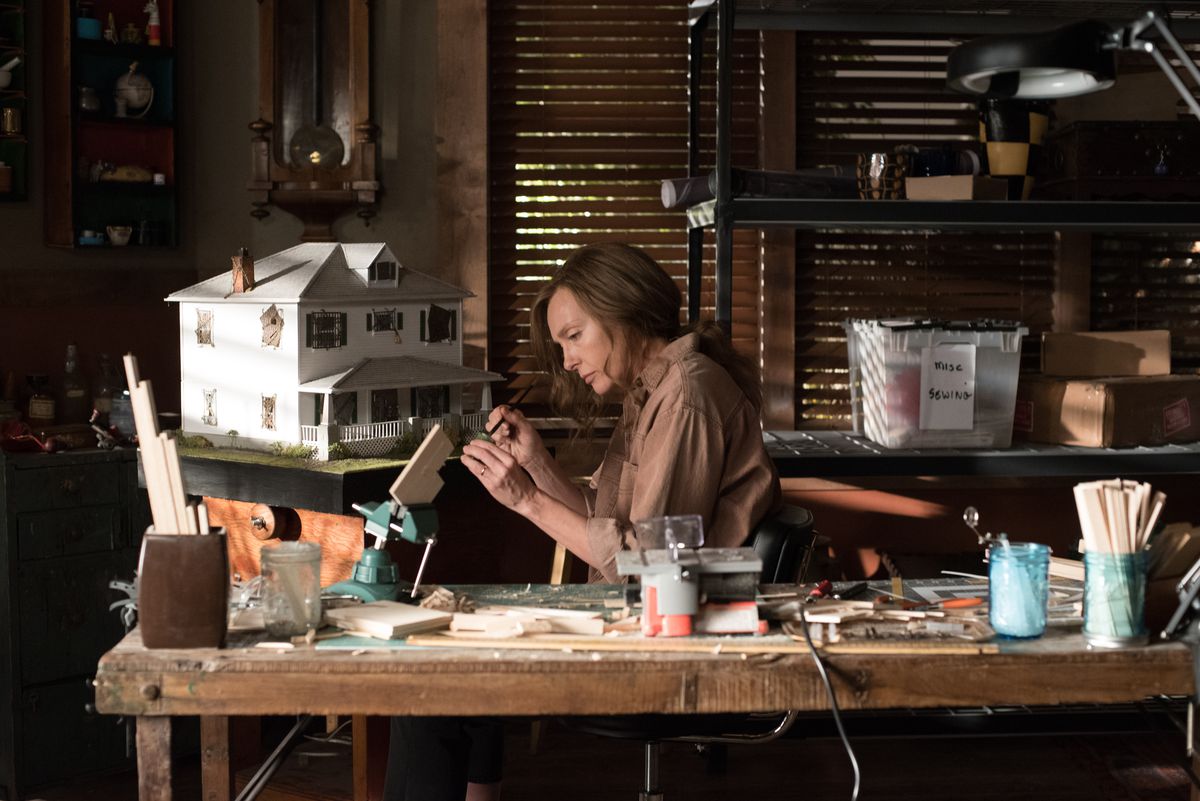 Toni Collette’s performance in “Hereditary,” as a disturbed dollhouse artist, is one of the year’s best. | A24