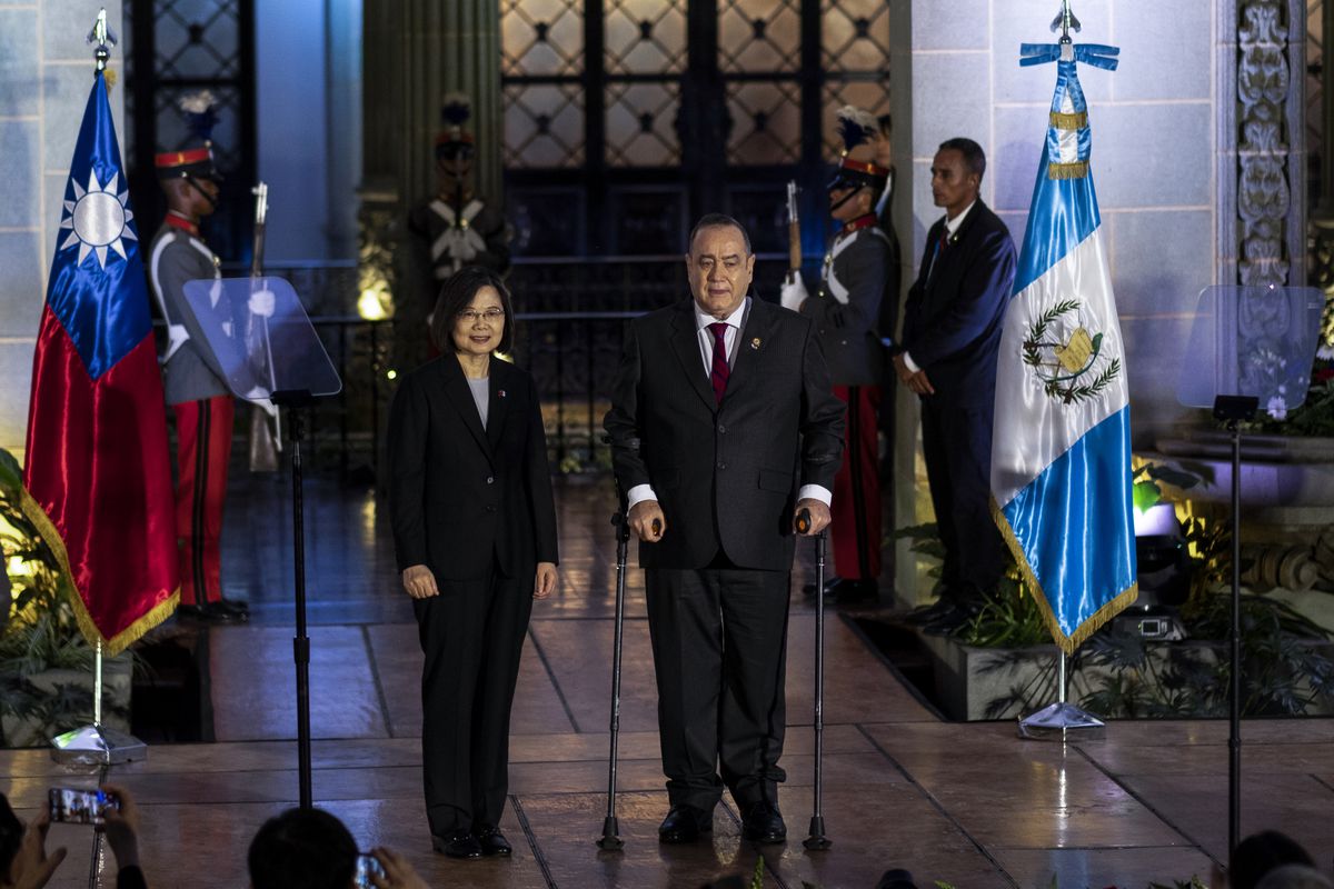 President of Taiwan Tsai Ing-wen Visits Guatemala