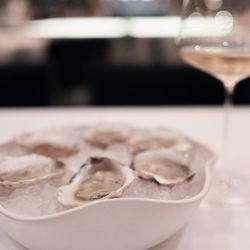 oysters, $24