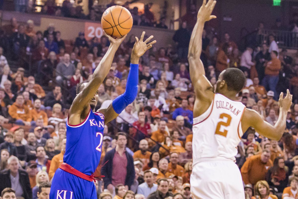 NCAA Basketball: Kansas at Texas