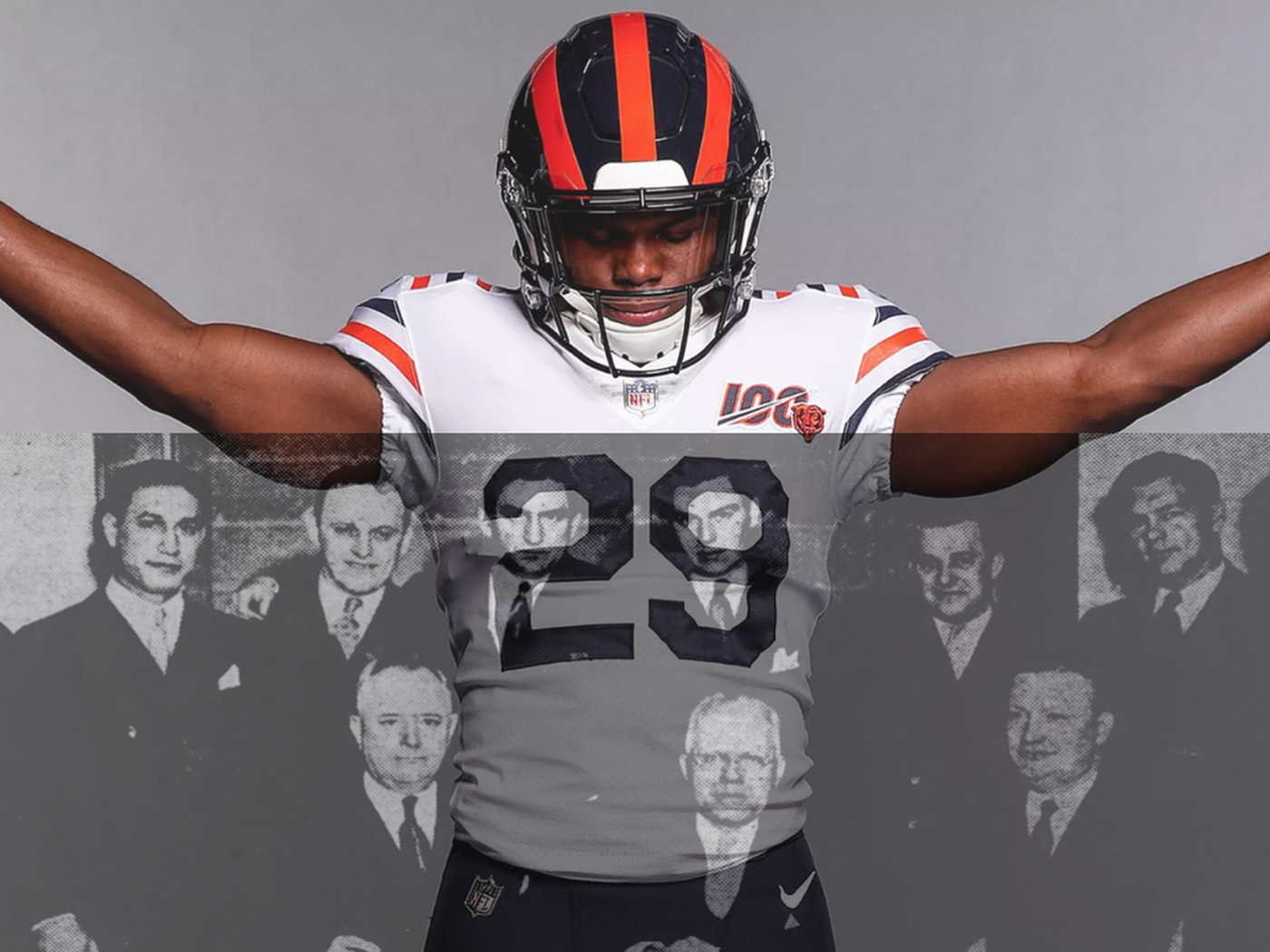 chicago bears uniforms through the years