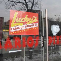 Lucky's Famous Burgers via <a href="http://www.boweryboogie.com/2011/01/coming-soon-luckys-famous-burgers-at-147-east-houston/" rel="nofollow">BB</a>