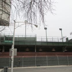 The ballhawks' perch on Kenmore Avenue - 