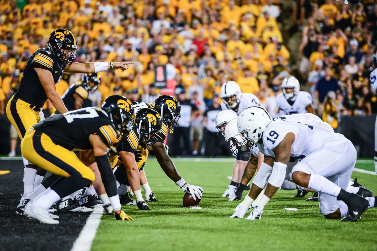 NCAA Football: Penn State at Iowa