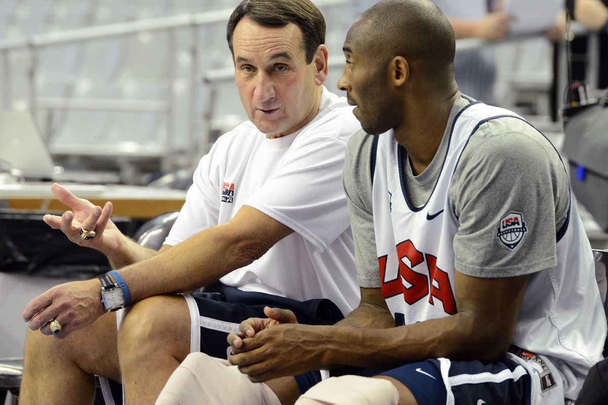 Does hanging with Kobe and LeBron help Coach K's recruiting?  Most of his peers believe it does.