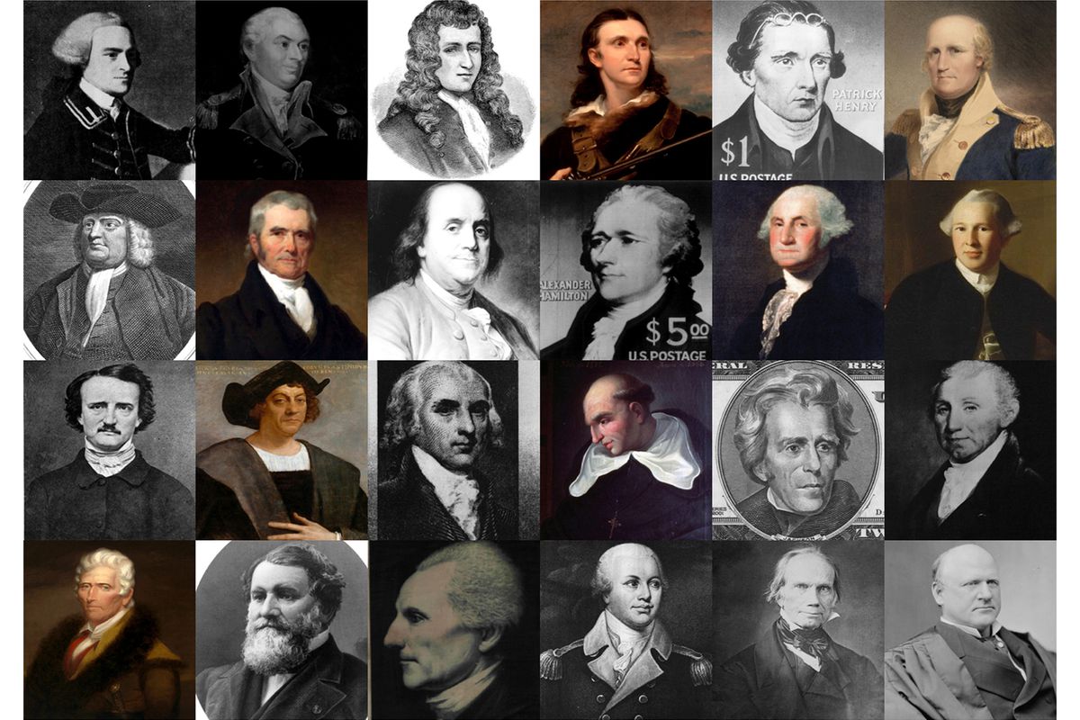 The two dozen men pictured here, who have public schools in Chicago named for them, all owned or traded slaves.
