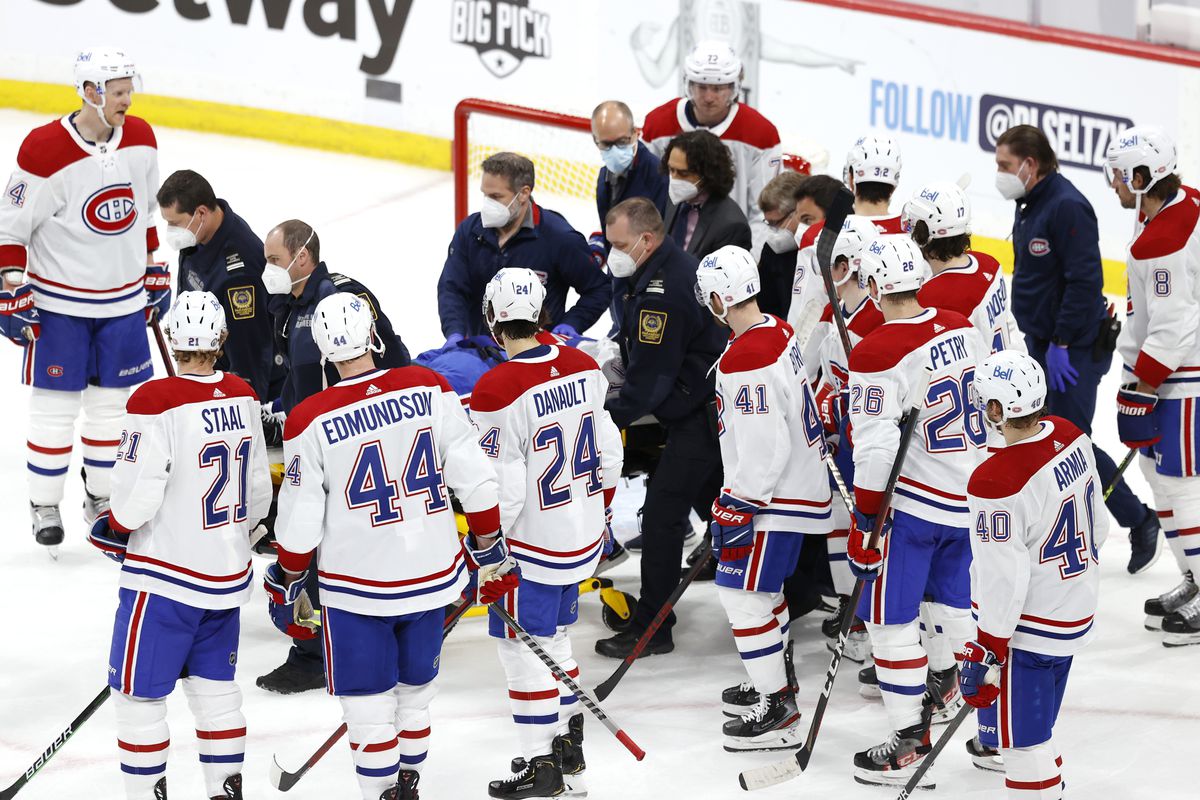 NHL: Stanley Cup Playoffs-Montreal Canadiens at Winnipeg Jets