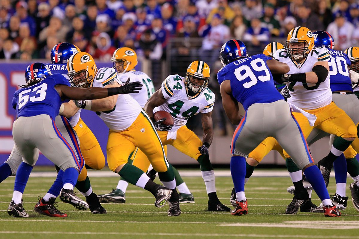 packers giants televised